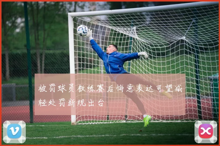 被罚球员教练赛后悔意表达可望减轻处罚新规出台